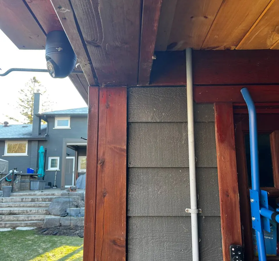 Premium Security Shutters for Residential Cabana in Vaughan, Ontario